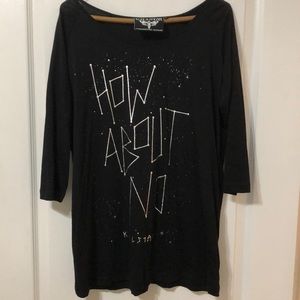 Killstar constellation decal goth oversized tee